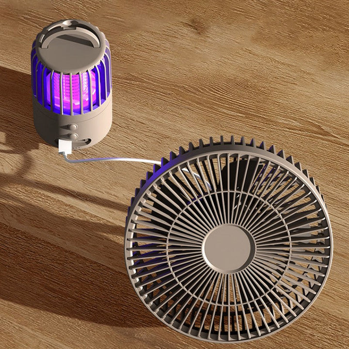 Outdoor 4-In-1 Mosquito Repellent Power Bank Night Light Fan | Stornfield