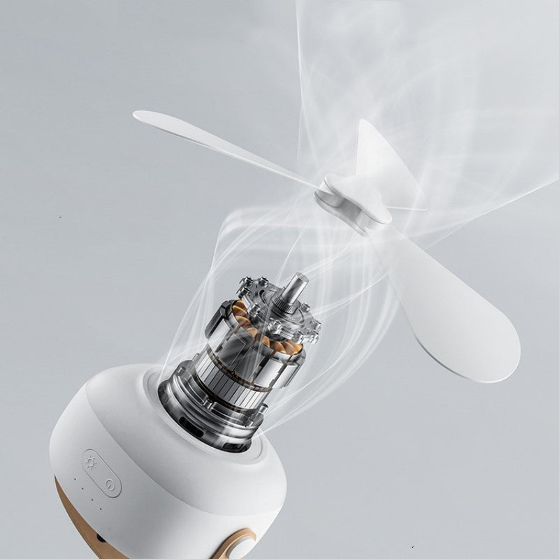 Multifunctional Portable Silent Electric Fan Light | Stornfield