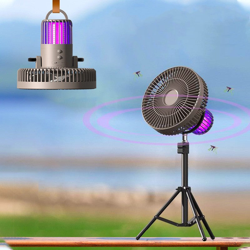 Outdoor 4-In-1 Mosquito Repellent Power Bank Night Light Fan | Stornfield
