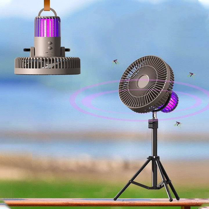 Outdoor 4-In-1 Mosquito Repellent Power Bank Night Light Fan | Stornfield
