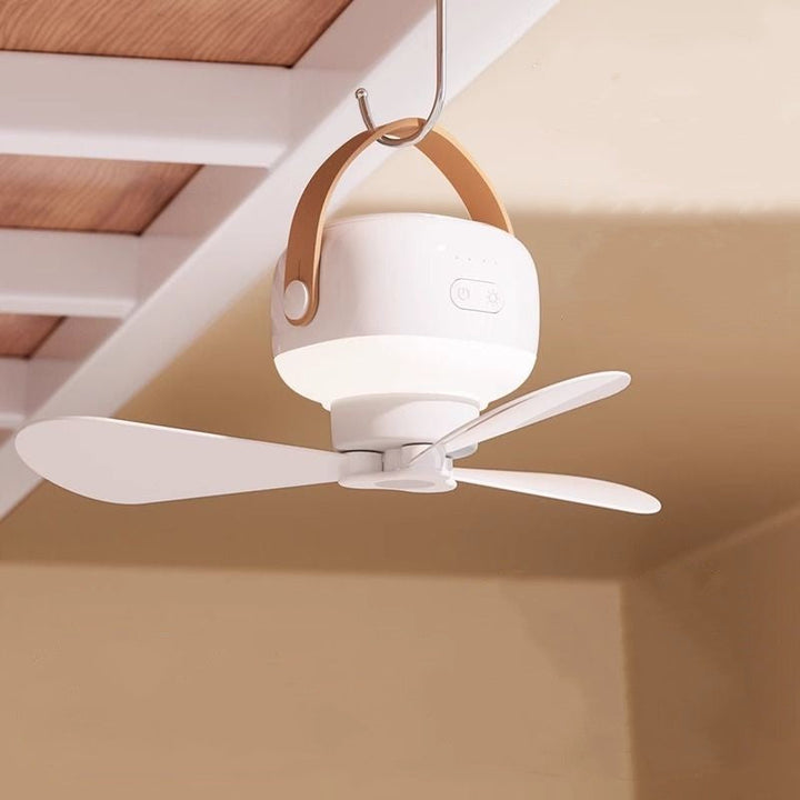 Multifunctional Portable Silent Electric Fan Light | Stornfield