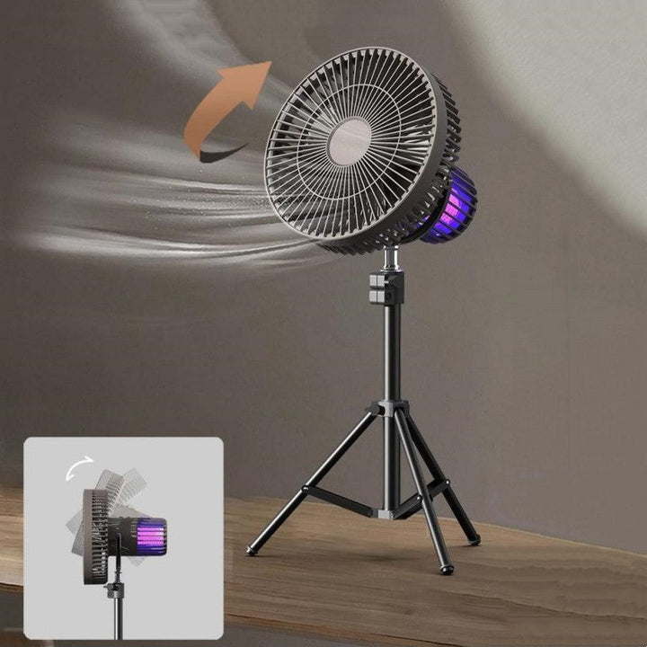 Outdoor 4-In-1 Mosquito Repellent Power Bank Night Light Fan | Stornfield