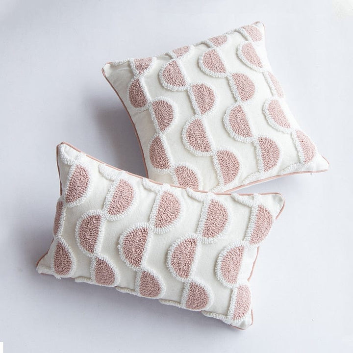 Abstract Loop-Tufted Pillow | Stornfield