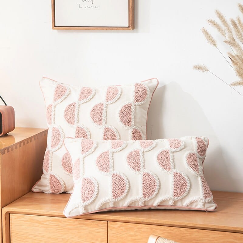 Abstract Loop-Tufted Pillow | Stornfield
