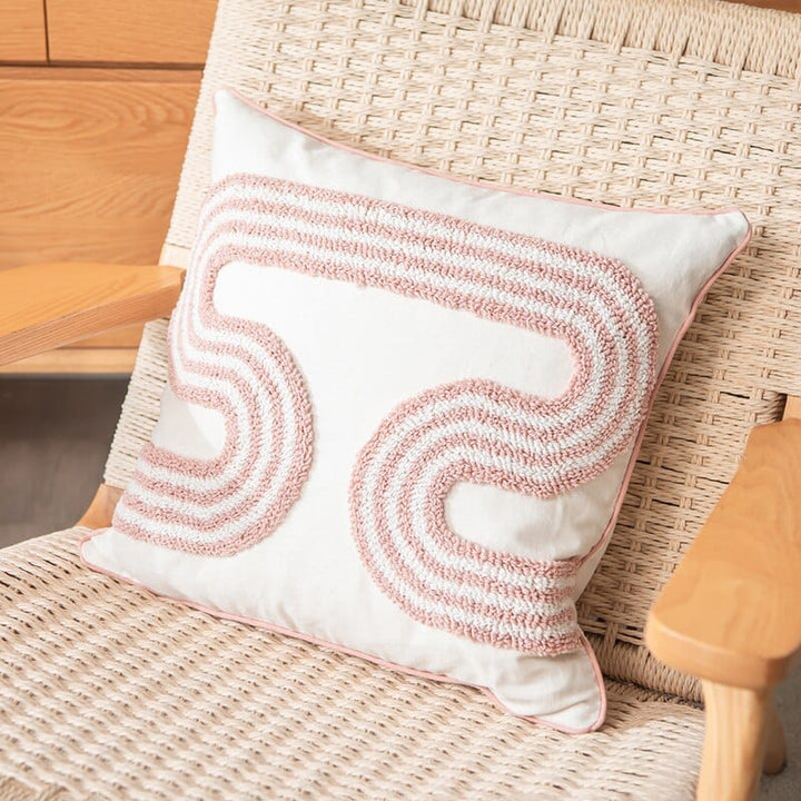 Abstract Loop-Tufted Pillow | Stornfield