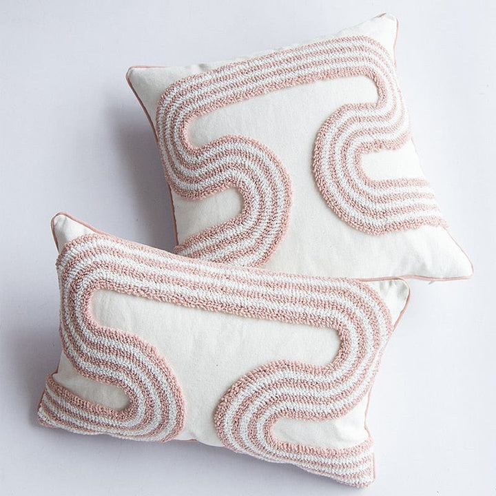Abstract Loop-Tufted Pillow | Stornfield