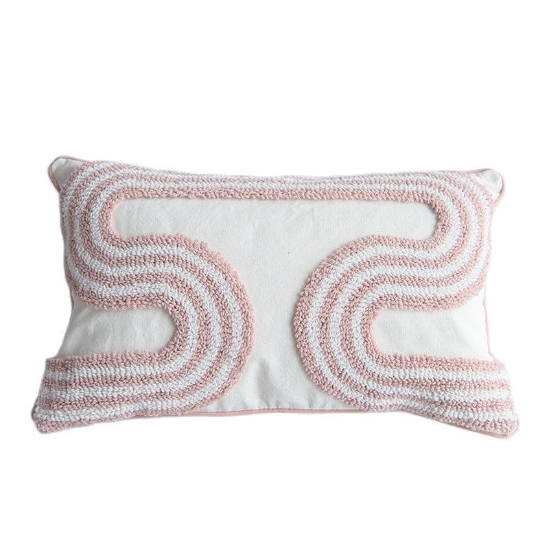 Abstract Loop-Tufted Pillow | Stornfield