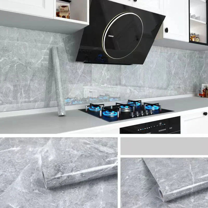 MarbraGuard – Self-adhesive oil-resistant kitchen film Stornfield