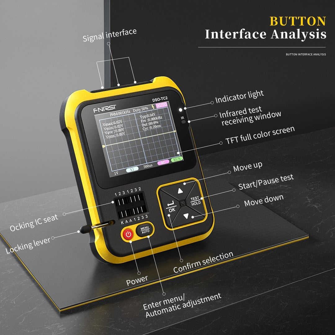 2-in-1 Volt Check Digital Compact Transistor | Stornfield