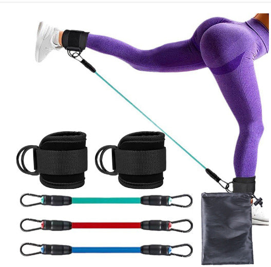Ankle Fitness Band Set with Foot Straps | Stornfield