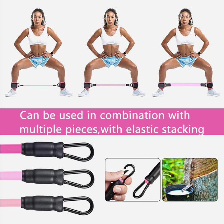 Ankle Fitness Band Set with Foot Straps | Stornfield