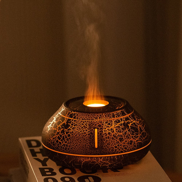 Stornfield | Volcano Crack Air Humidifier Ultrasonic Essential Oil Diffuser Cool Mist Maker Essential Oil Lamp Air Diffuser