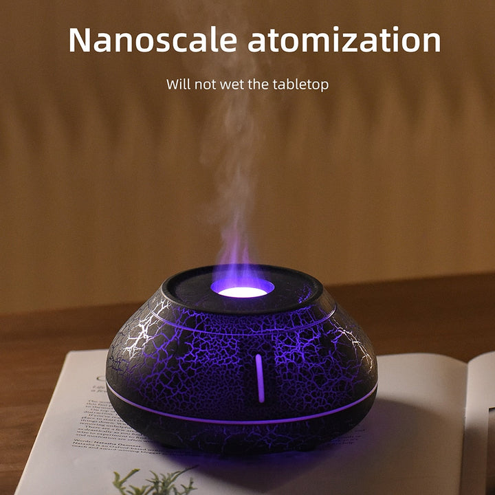 Stornfield | Volcano Crack Air Humidifier Ultrasonic Essential Oil Diffuser Cool Mist Maker Essential Oil Lamp Air Diffuser