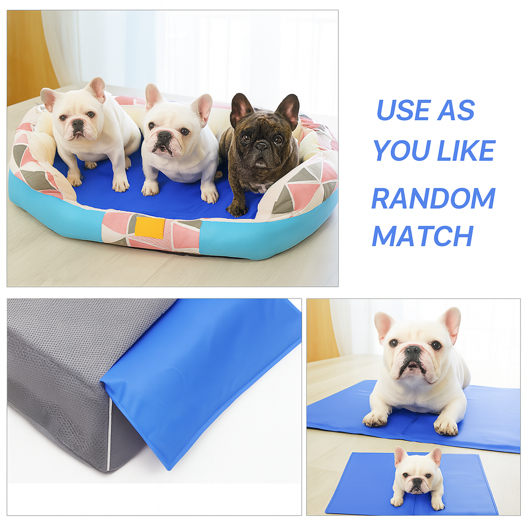 Aircooly Frenchie Cooling Bed – Non-Icy Soft Breathable Summer Gel Cool Mat | Stornfield