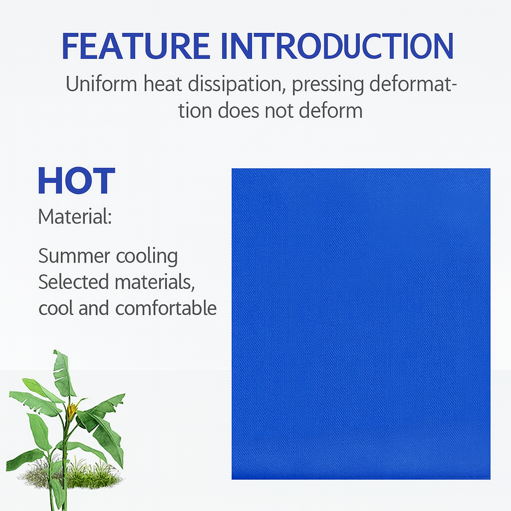 Aircooly Frenchie Cooling Bed – Non-Icy Soft Breathable Summer Gel Cool Mat | Stornfield