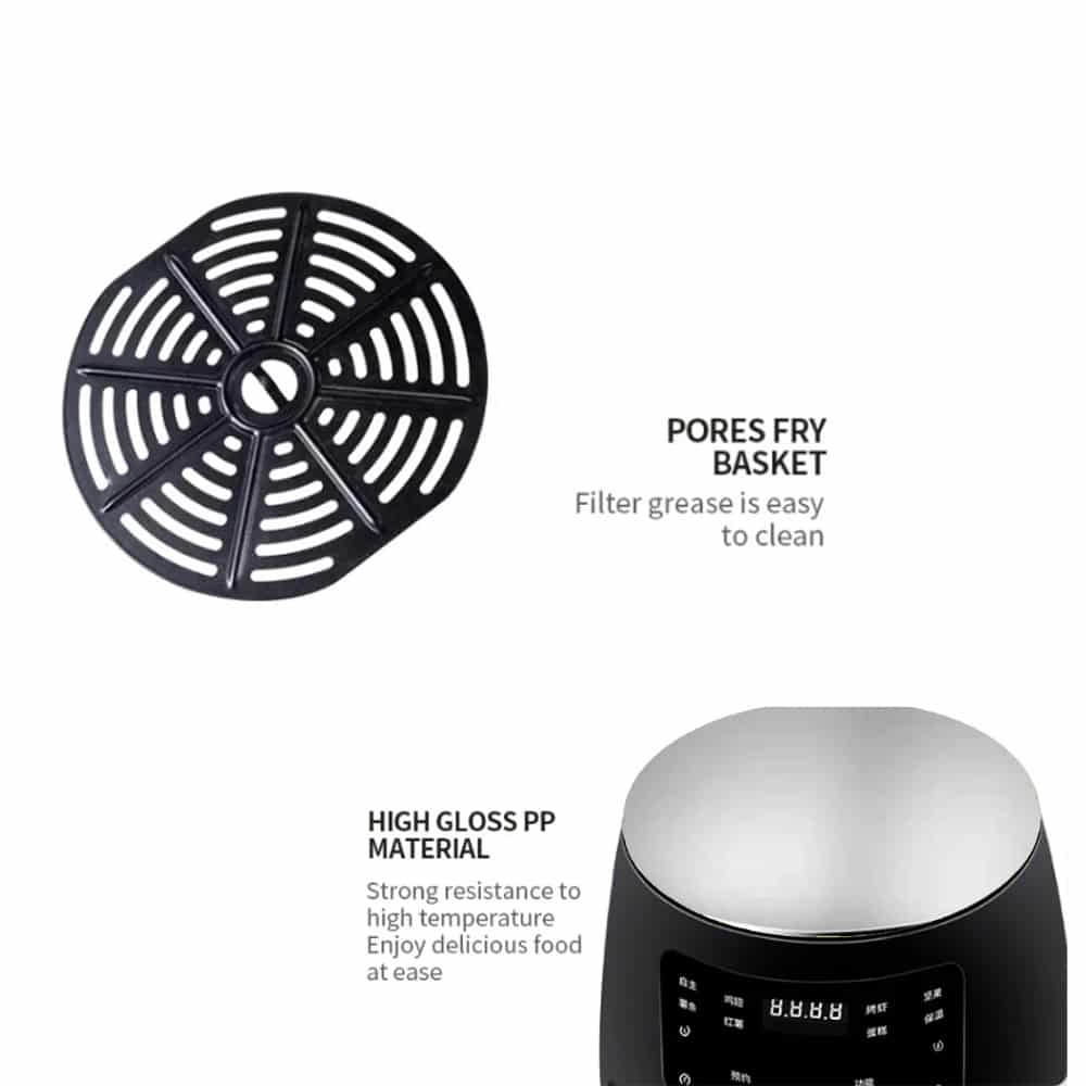 Airfryer 3.5 Liter (low fat: Grilling, Baking, Frying and Deep Frying) | Stornfield