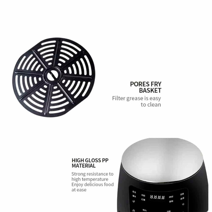 Airfryer 3.5 Liter (low fat: Grilling, Baking, Frying and Deep Frying) | Stornfield