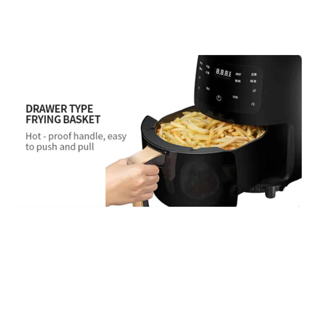 Airfryer 3.5 Liter (low fat: Grilling, Baking, Frying and Deep Frying) | Stornfield