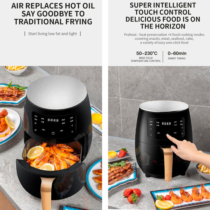 Airfryer 3.5 Liter (low fat: Grilling, Baking, Frying and Deep Frying) | Stornfield