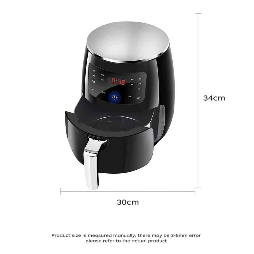 Airfryer 3.5 Liter (low fat: Grilling, Baking, Frying and Deep Frying) | Stornfield