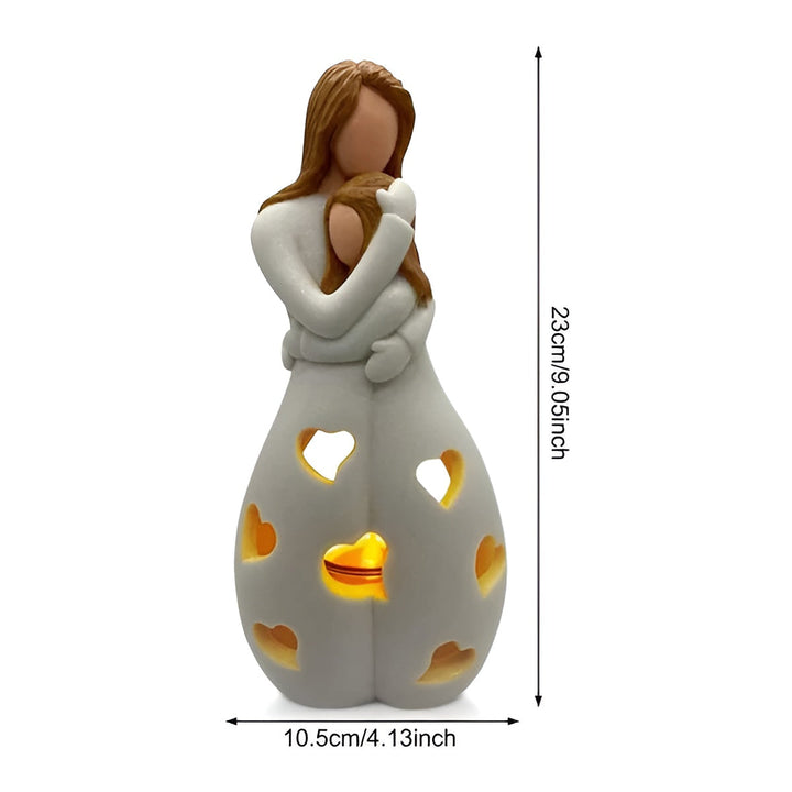Stornfield | Flamboyant Mother Daughter Candlestick - LoveGlow