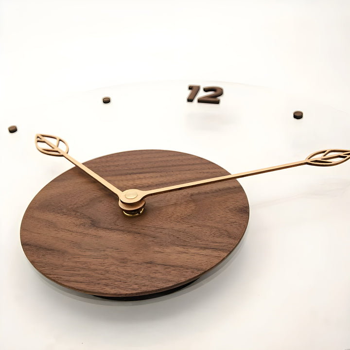 Minimalist and Silent Wall Clock with a Simple Design for Any Room Stornfield