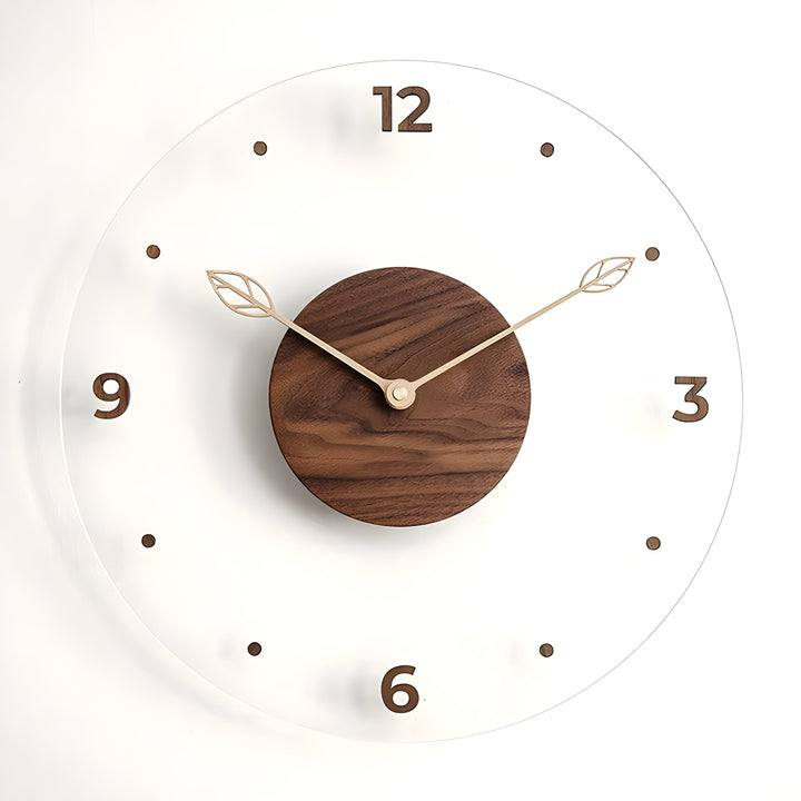 Minimalist and Silent Wall Clock with a Simple Design for Any Room Stornfield