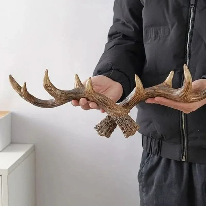 Stornfield | Vintage Antler Wall Hook Rustic Coat Rack