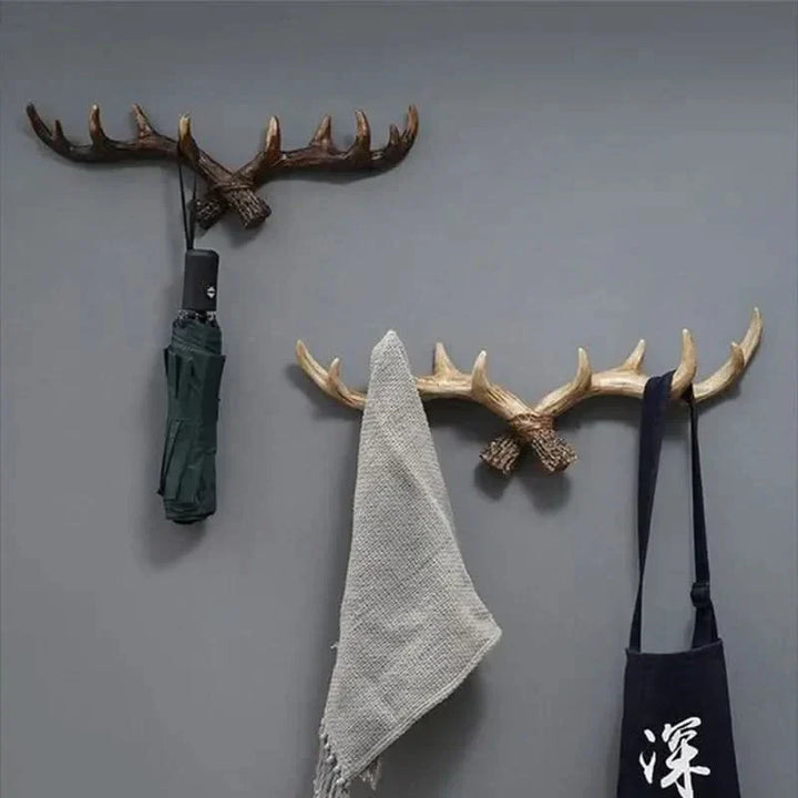 Stornfield | Vintage Antler Wall Hook Rustic Coat Rack