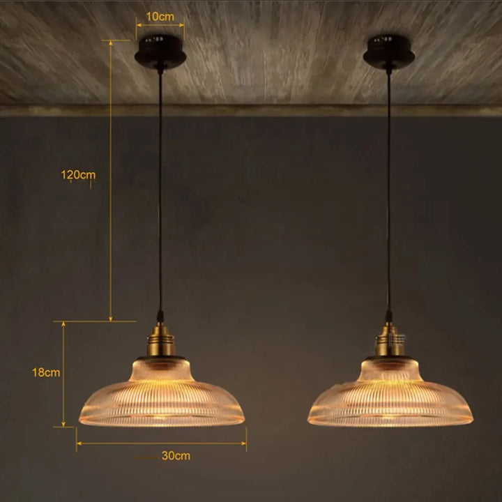Luxury Glass Pendant Lamps | Modern Lighting for Living Room, Dining Room & Bedroom | E27 LED CompatiStornfielde | Stornfield