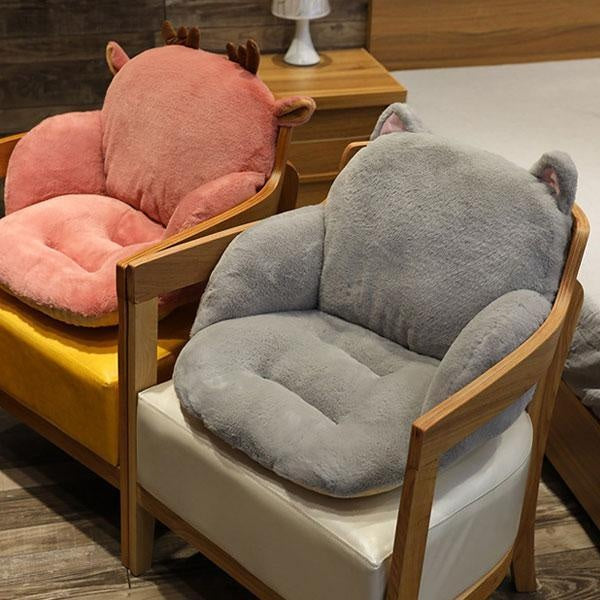 Animal Plush Seat Cushion | Stornfield