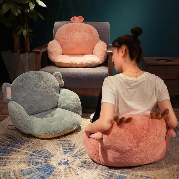 Animal Plush Seat Cushion | Stornfield