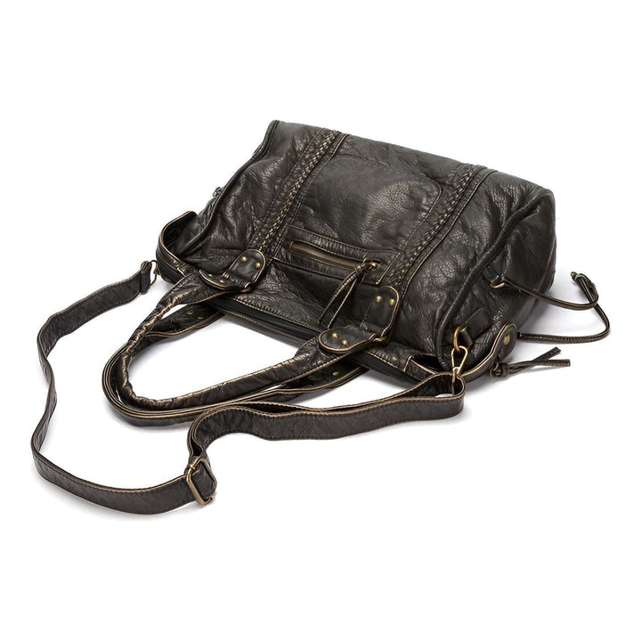 Shoulder bag made of genuine leather – High quality and elegant | Perfect for everyday & office | Stornfield
