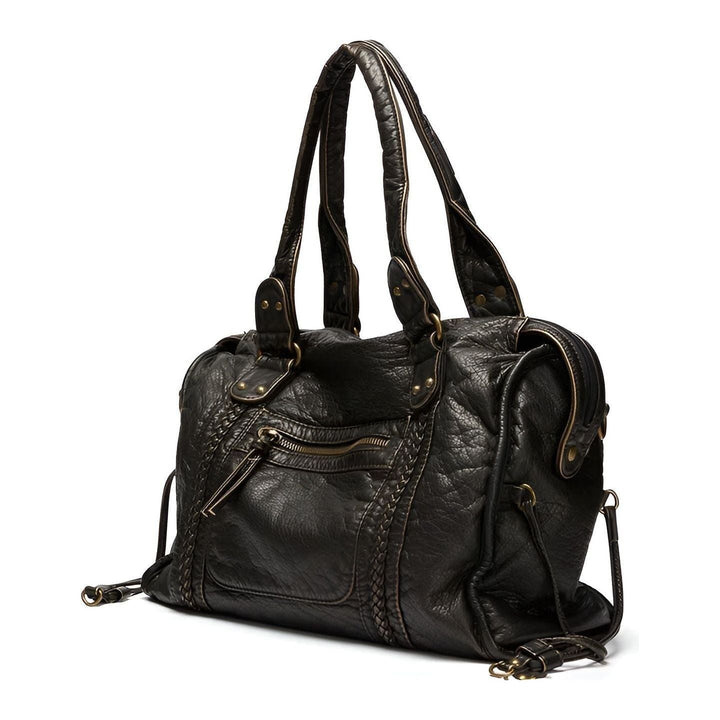 Shoulder bag made of genuine leather – High quality and elegant | Perfect for everyday & office | Stornfield