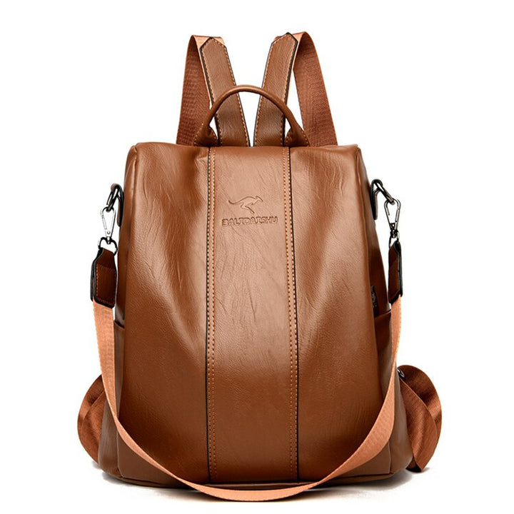 Stornfield | Sac à Dos en Cuir Anti-Vol pour Femmes dans un Style Vintage