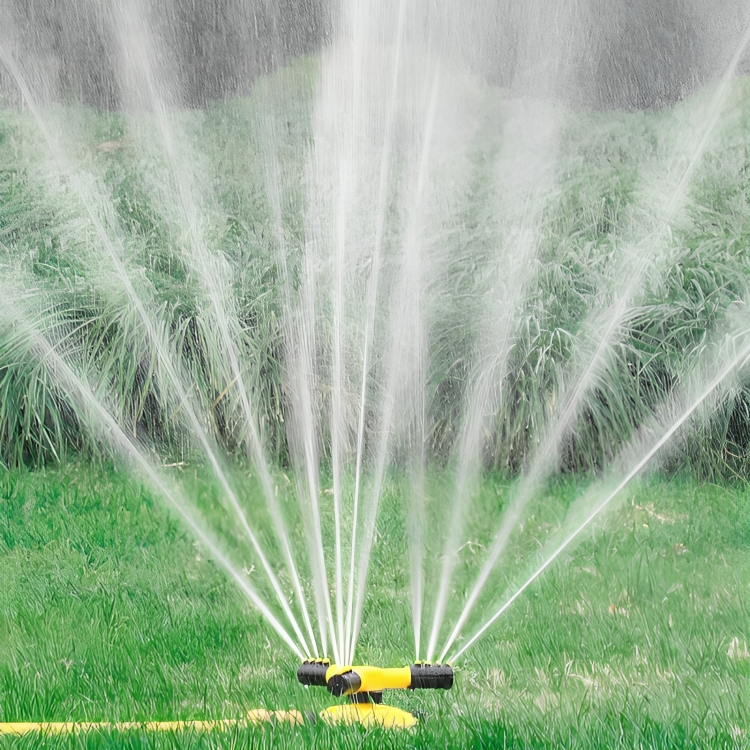 Stornfield | Rotating Sprinkler for Lawn | 360° Coverage, Water-Saving Technology & Adjustable Spray for Efficient Garden Irrigation