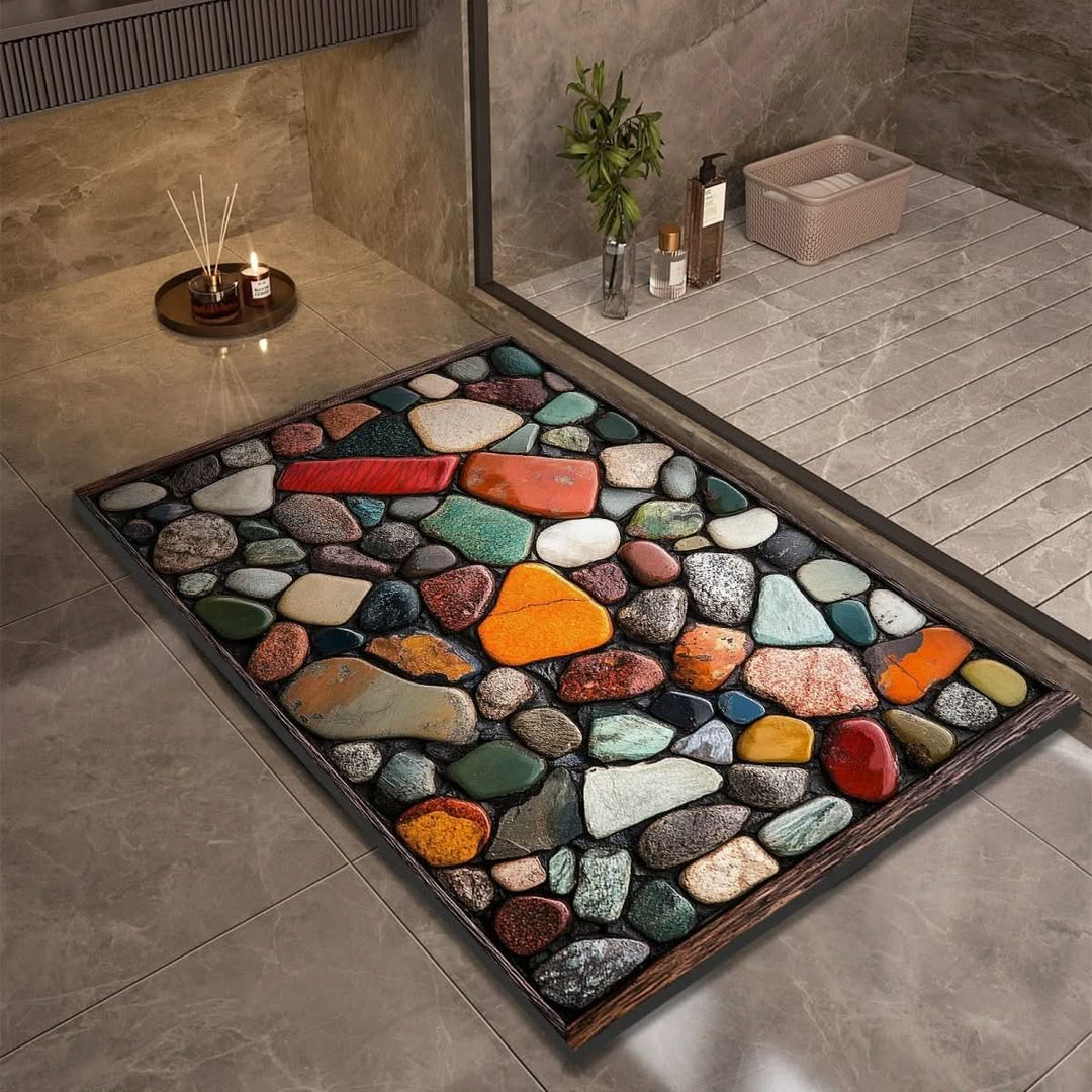 Stornfield | Diatomaceous Earth Bath Mat for Safety & Comfort