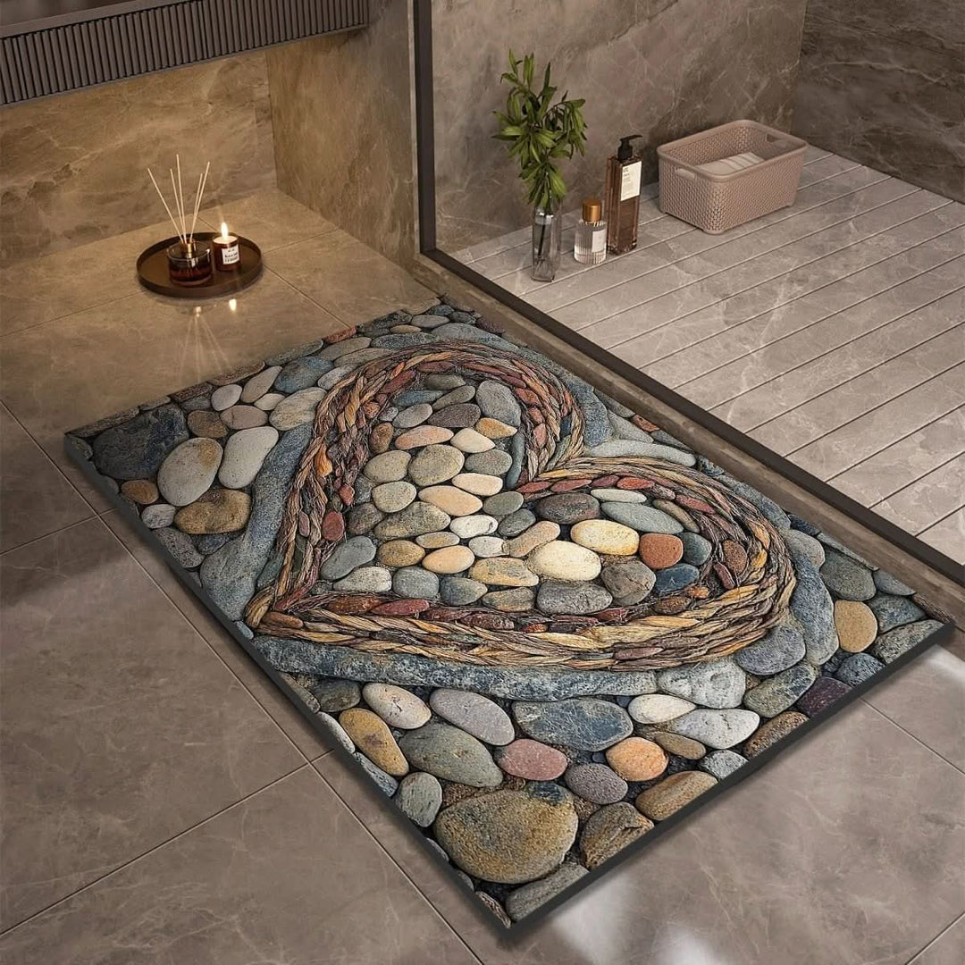 Stornfield | Diatomaceous Earth Bath Mat for Safety & Comfort