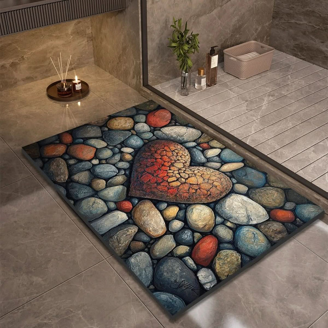 Stornfield | Diatomaceous Earth Bath Mat for Safety & Comfort