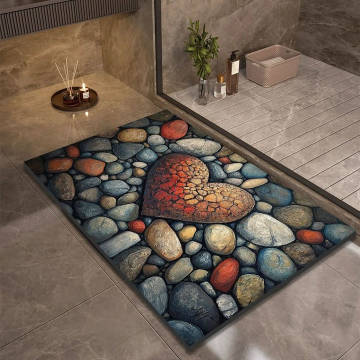 Stornfield | Diatomaceous Earth Bath Mat for Safety & Comfort