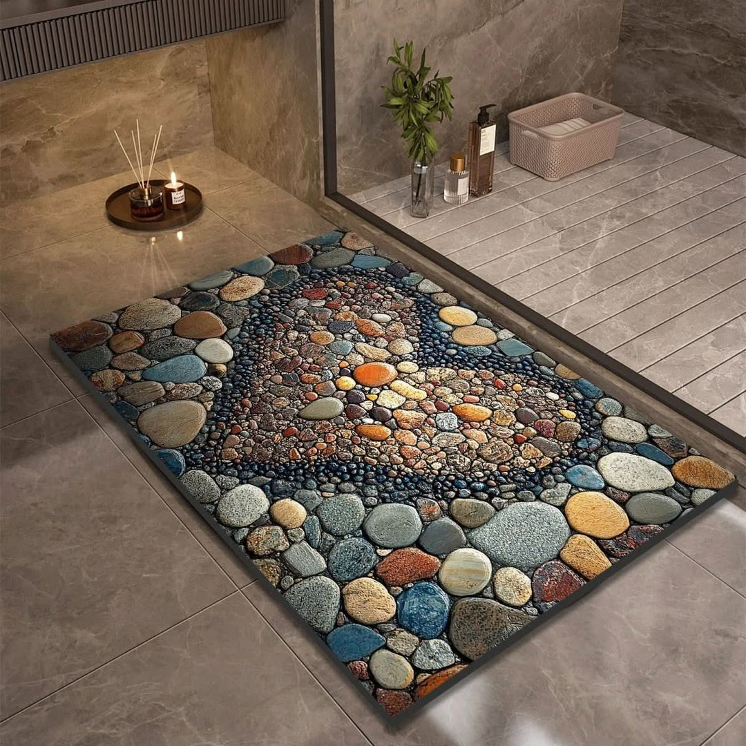 Stornfield | Diatomaceous Earth Bath Mat for Safety & Comfort
