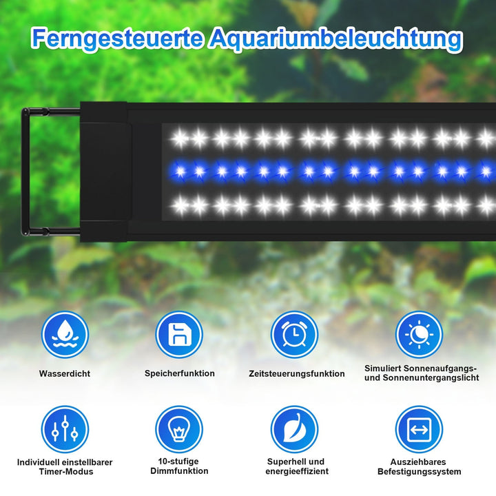 LED Aquarium Lighting 24/7 Mode with Timer | Stornfield
