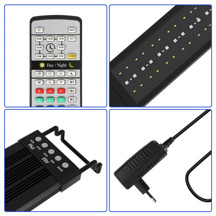 LED Aquarium Lighting 24/7 Mode with Timer | Stornfield