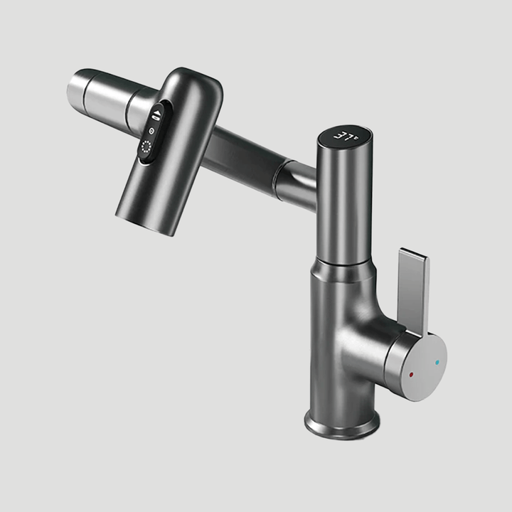 LUSTRAFLOW 360° faucet with LED temperature display | Stornfield