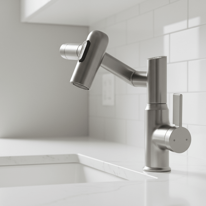 LUSTRAFLOW 360° faucet with LED temperature display | Stornfield