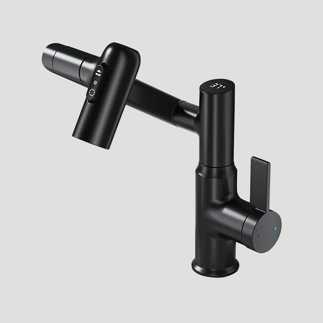 LUSTRAFLOW 360° faucet with LED temperature display | Stornfield