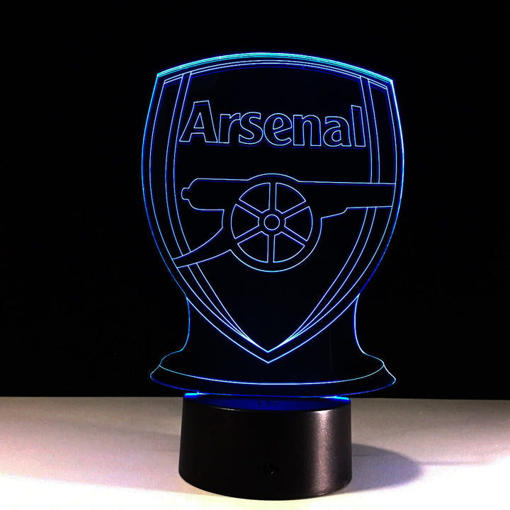 Stornfield | 3D Optical Illusion Lamp Arsenal Football