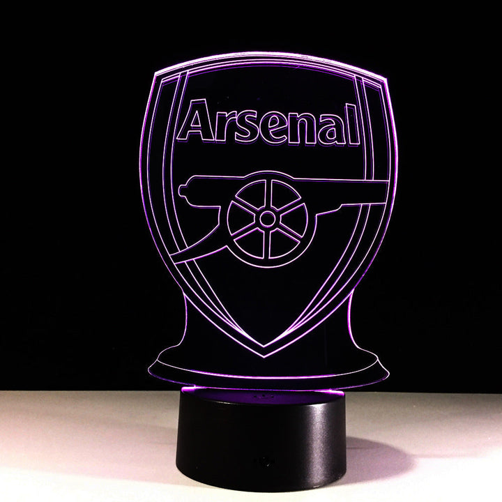 Stornfield | 3D Optical Illusion Lamp Arsenal Football