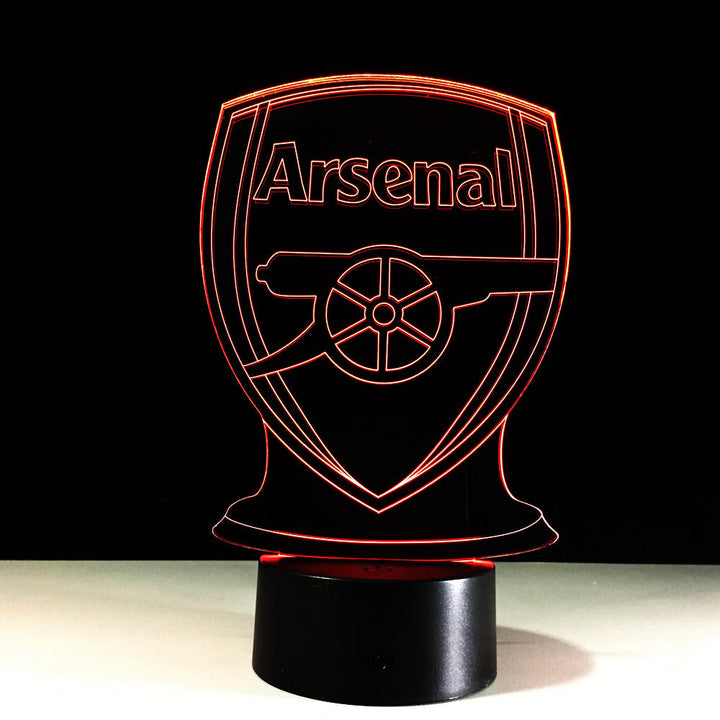Stornfield | 3D Optical Illusion Lamp Arsenal Football