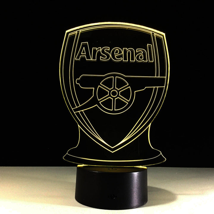 Stornfield | 3D Optical Illusion Lamp Arsenal Football